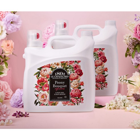 르샤트라1802 섬유유연제 피오니부케향: 옷에서 꽃내음이 솔솔~ 인생템 등극!