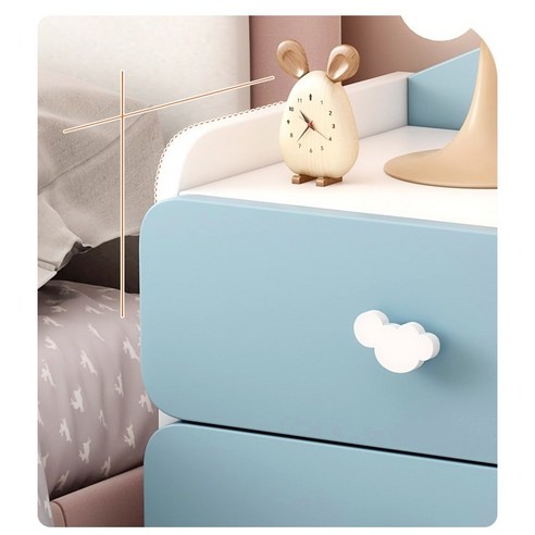 좁은 공간, 더 예쁘게! 2단 귀여운 협탁으로 인테리어 완성하기!