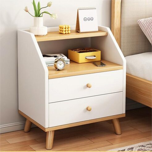 좁은 공간, 더 예쁘게! 2단 귀여운 협탁으로 인테리어 완성하기!