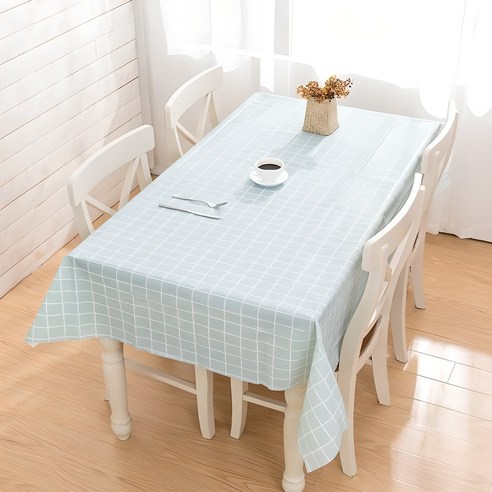 식탁 위 작은 혁명, PVC 방수 식탁보로 매일매일 새것처럼!