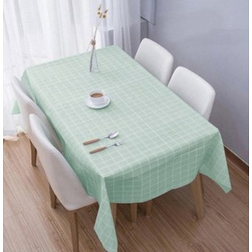 식탁 위 작은 혁명, PVC 방수 식탁보로 매일매일 새것처럼!