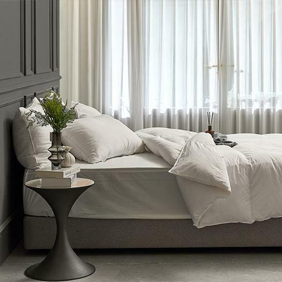 겨울밤을 포근하게 감싸줄 **네이처필 헝가리 구스이불커버세트 by 알레르망** 사용 후기!