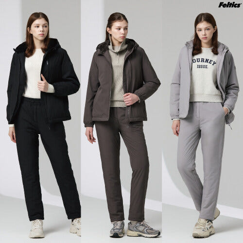 올겨울 필수템! 펠틱스 패딩 기모 셋업으로 따뜻하고 스타일리시하게!