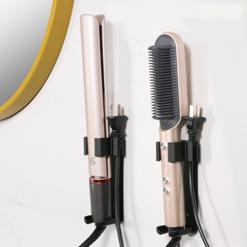 무타공 고데기거치대로 깔끔한 욕실 완성! 헤어드라이어 정리 고민 끝