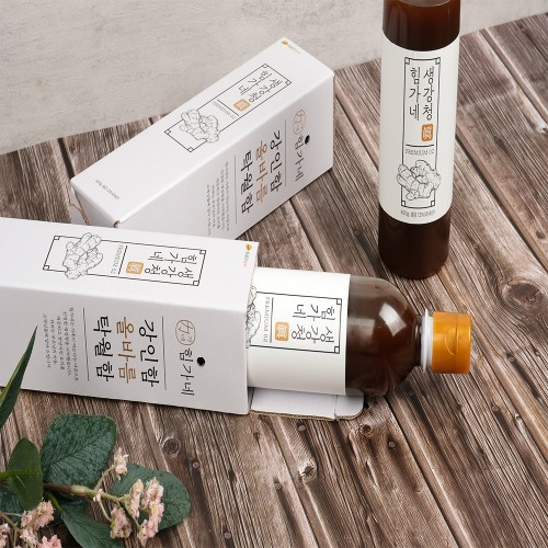 추운 날씨, 따뜻한 위로가 필요할 때? 힘가네 생강청이 정답!