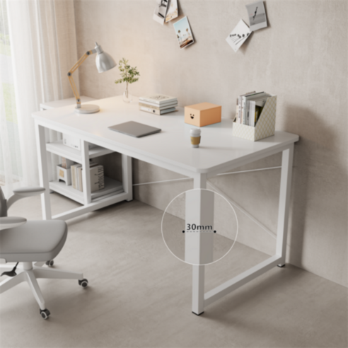 좁은 공간도 문제없어! kurua 튼튼한 1인용 컴퓨터 책상 추천