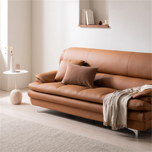 우리 집 거실의 주인공! 삼익가구 에클레르 3인용 가죽 소파 후기