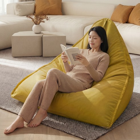 오래 앉아도 푹 꺼지지 않는 RichMagic 침실 성인 콩주머니 소파, 직접 써보니?