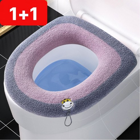 겨울 필수템! 엉덩이가 행복해지는 따뜻한 극세사 보온 변기커버 후기