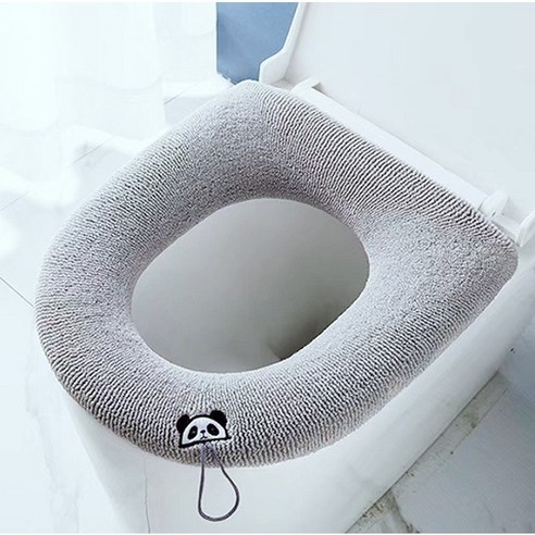 겨울 필수템! 엉덩이가 행복해지는 따뜻한 극세사 보온 변기커버 후기