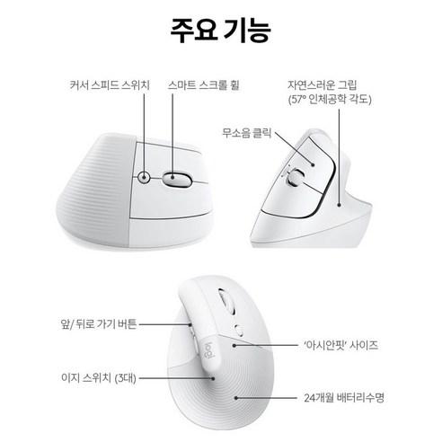 내 손목을 구원해 줄 로지텍 리프트 버티컬 마우스, 이건 꼭 사야 해!