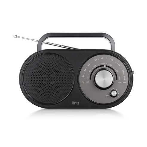 레트로 감성 충전! 브리츠 휴대용 FM AM 아날로그 라디오 솔직 후기