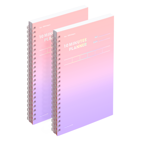 작심삼일 탈출! 모트모트 텐미닛 플래너 100DAYS로 100일 습관 성공 후기