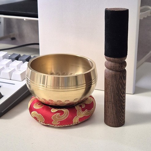 초보자도 감동! 완벽한 싱잉볼 세트로 시작하는 힐링 명상