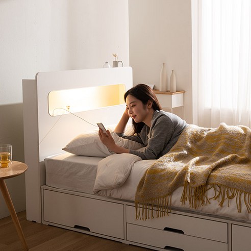 삼익가구 레이즈 LED 4단 수납 침대 후기: 깔끔한 침실을 위한 최고의 선택!