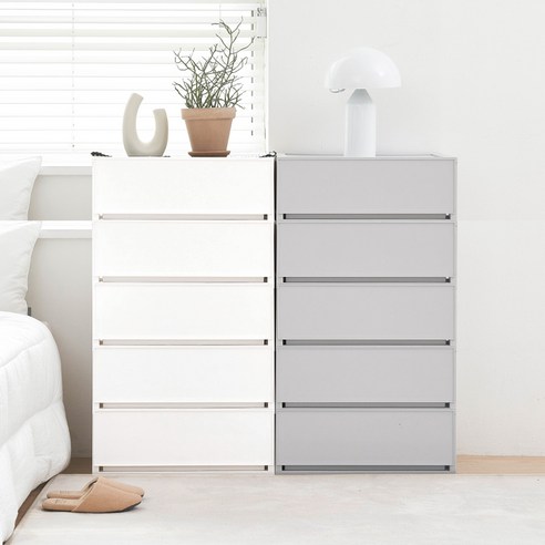 코멧 국내생산 폭 넓은 모던 서랍장, 깔끔한 우리 집의 비결!