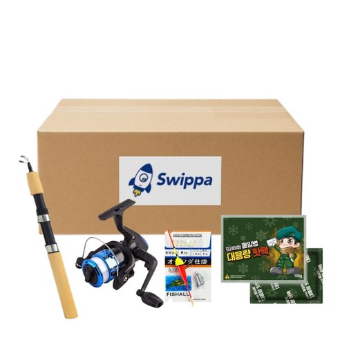 쉽빠 얼음 낚시대 세트: 겨울 빙어 낚시, 초보도 쉽게 즐기는 올인원 솔루션!