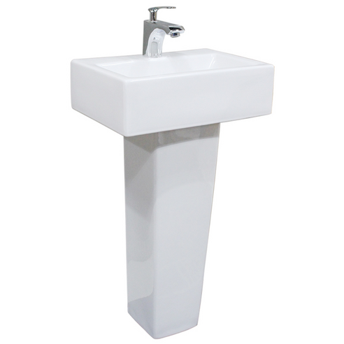 우리 집 욕실의 새 얼굴! [고치고] KLP-105 긴다리 세면대 후기