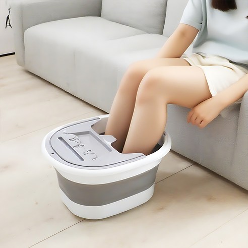 차가운 발 끝, 따뜻한 위로! 코멧 접이식 덮개 족욕통 솔직 후기