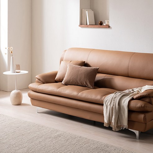 정말 만족스러워! 삼익가구 에클레르 프리미엄 가죽 소파, 거실 분위기가 확 달라졌어요!