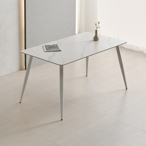 우리 집 분위기 살리는 라로퍼니처 밀크 1400 포세린 통 세라믹 식탁 후기