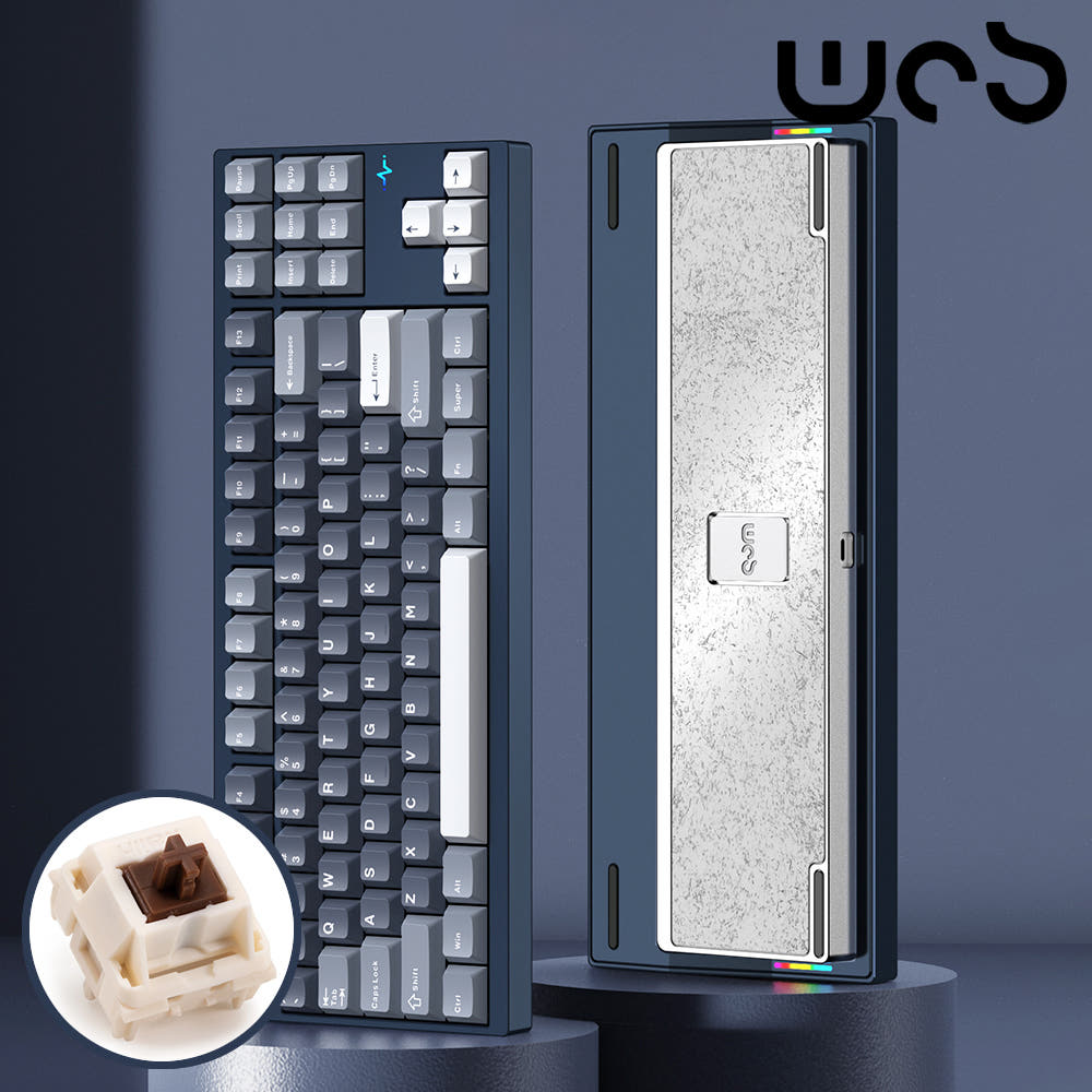 WOB 크러쉬80리부트, 이 키보드 놓치면 후회할 걸요? (feat. 네이비 풀알루미늄 + 코코아축)