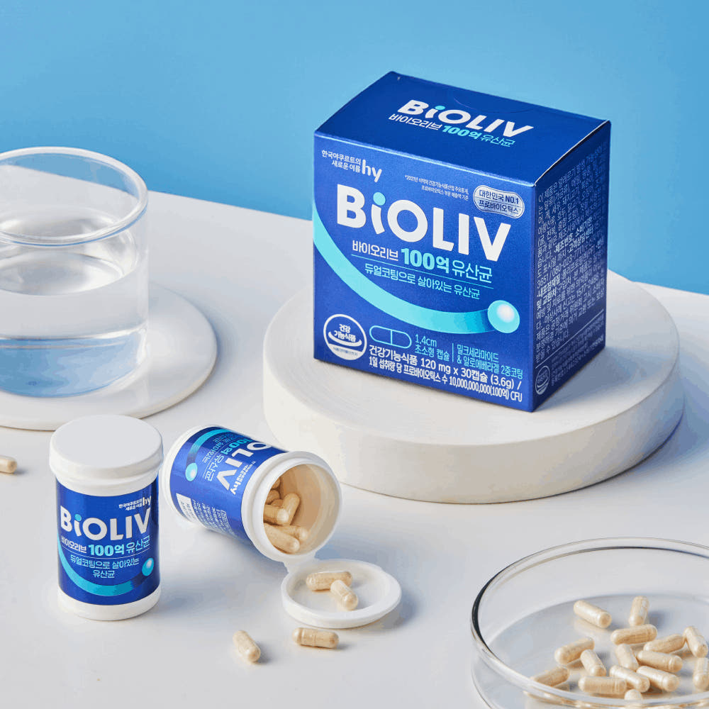 매일 아침이 달라져요! 바이오리브 100억 유산균 솔직 후기 (3개월분)