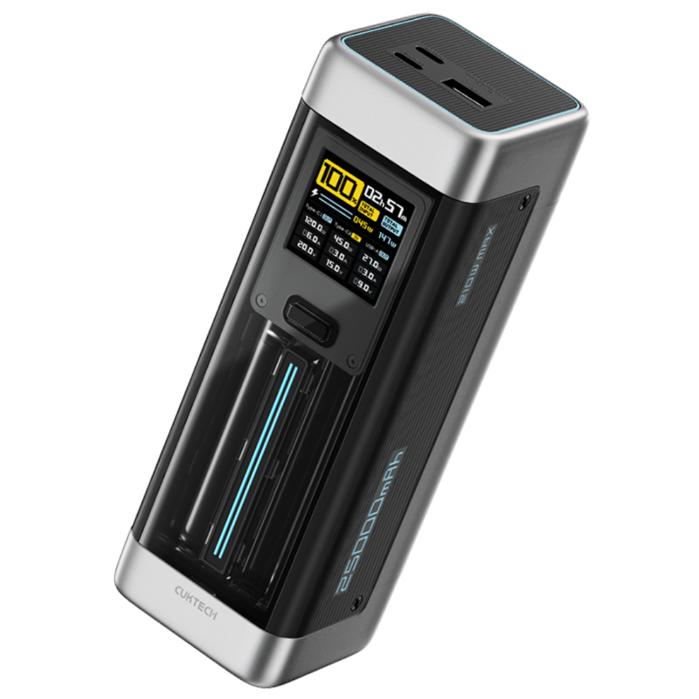 CUKTECH 쿡테크 20 파워뱅크 210W 대용량 25000mAh 고속 충전 맥북 프로 140W MAX 노트북 보조배터리/여행용 기내반입, P23
