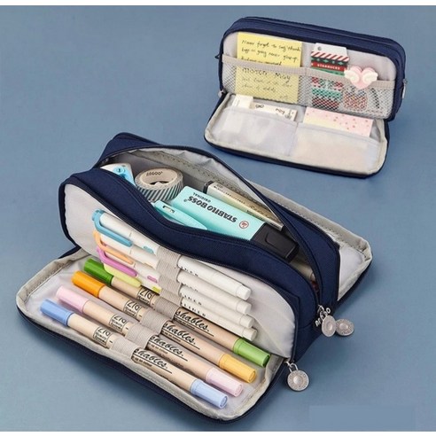 더 이상 엉망진창은 NO! 마카롱 대용량 필통으로 깔끔한 정리 끝판왕 등극!