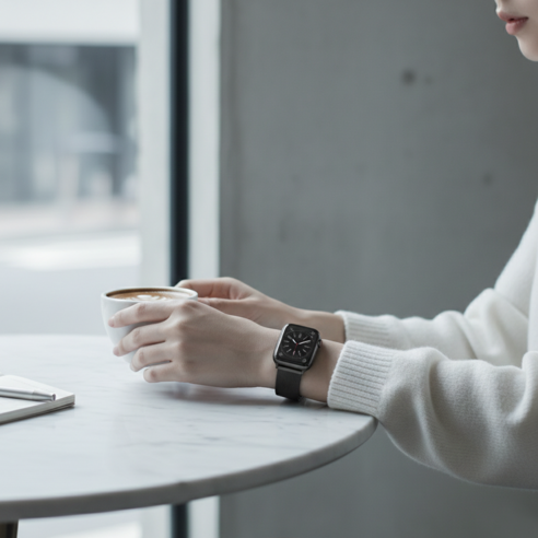 애플워치, 갤럭시워치에 품격을 더하다! OULUOQI 밀레니즈 스트랩 후기