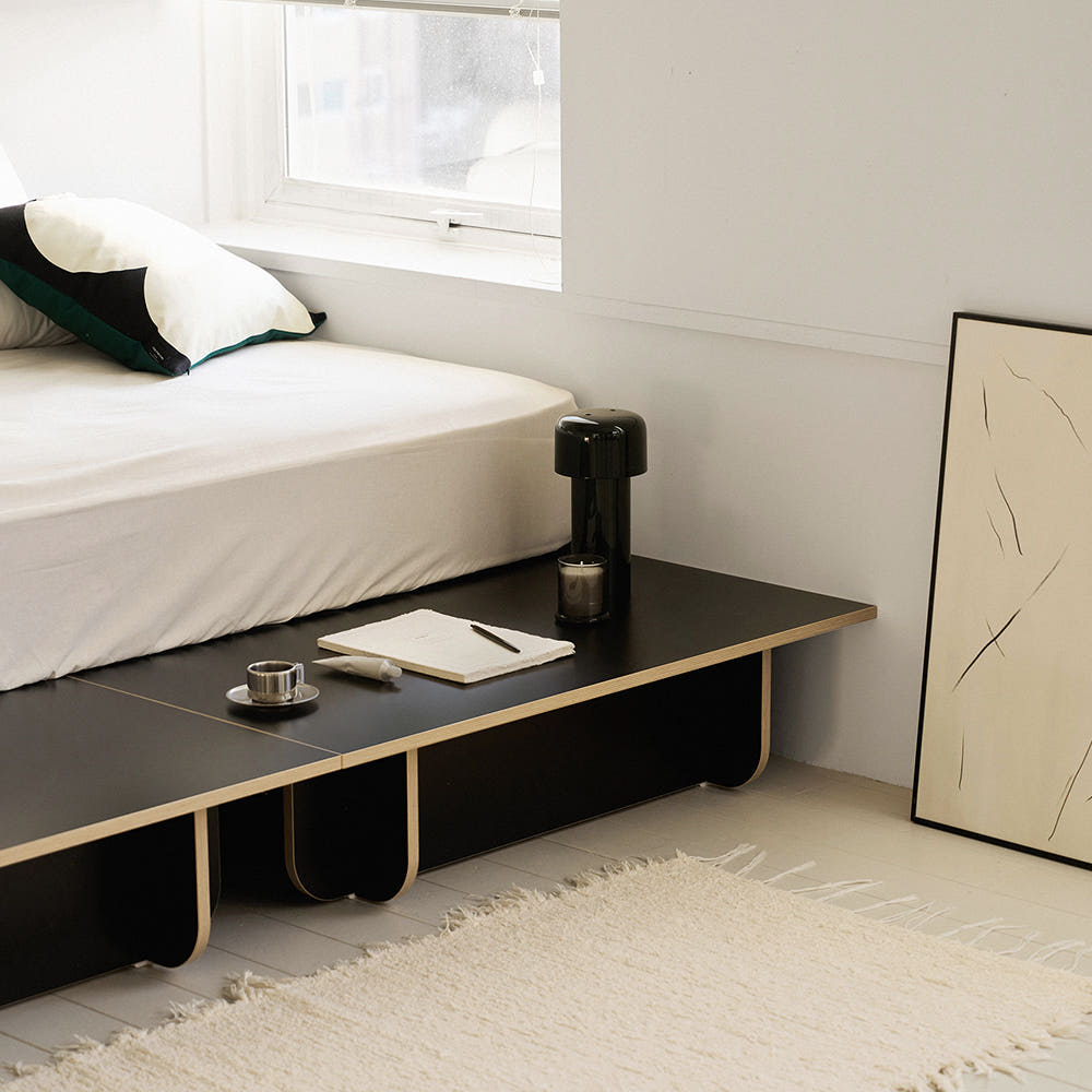 우리 집 침실의 완벽 변신! 누어 룬드 무헤드 침대 프레임 솔직 후기