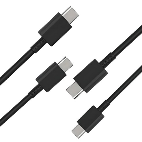 느린 충전은 이제 그만! C타입 초고속 충전 케이블 1+1로 스마트폰 충전 끝판왕 등극!