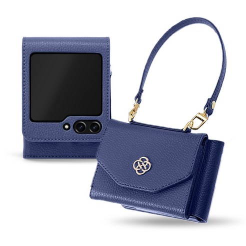 Z플립 스트랩 케이스, 손목/어깨 자유! 카드 수납 지갑형 완벽 후기