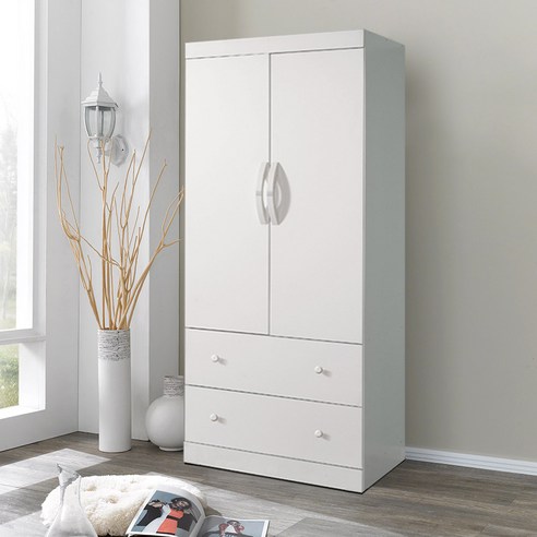 우리 집 침실을 환하게 밝혀줄 솜씨방가구 심플장롱 투서랍장, 직접 써보니 대만족!