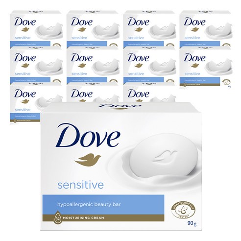 온 가족을 위한 촉촉한 선택! 도브 센서티브바 비누 대용량 10개입 솔직 후기
