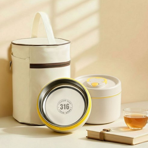 따뜻한 점심은 기본! 전자레인지까지 되는 피크르 304 보온도시락통 리얼 후기