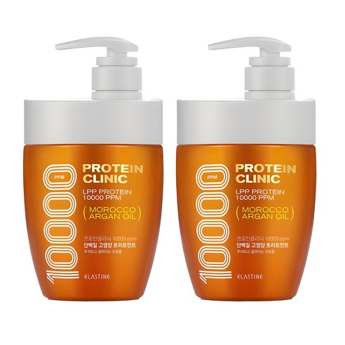 푸석했던 머릿결에 생명을! 엘라스틴 프로틴클리닉 10000 단백질 고영양 헤어트리트먼트 내돈내산 후기