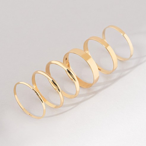 가볍게 빛나는 나의 데일리 아이템, 14K 정품 금반지 실반지 후기! 3 가볍게 빛나는 나의 데일리 아이템, 14K 정품 금반지 실반지 후기!