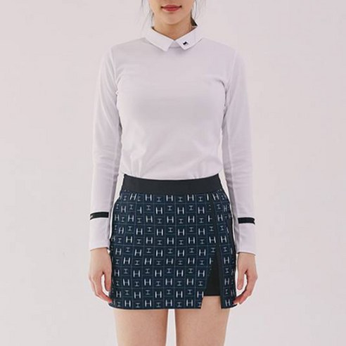 HALEY 레이스넥 긴팔 이너 티셔츠: 우아함과 편안함, 두 마리 토끼를 잡다!