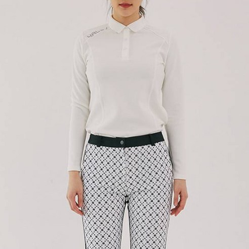 HALEY 레이스넥 긴팔 이너 티셔츠: 우아함과 편안함, 두 마리 토끼를 잡다!