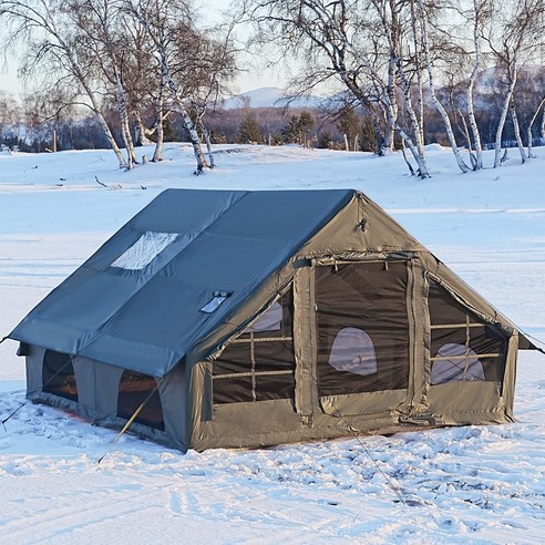 캠핑의 꿈이 현실로! 몬테리아 에어텐트 G518-073 찐 사용 후기