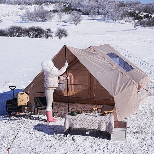 캠핑의 꿈이 현실로! 몬테리아 에어텐트 G518-073 찐 사용 후기